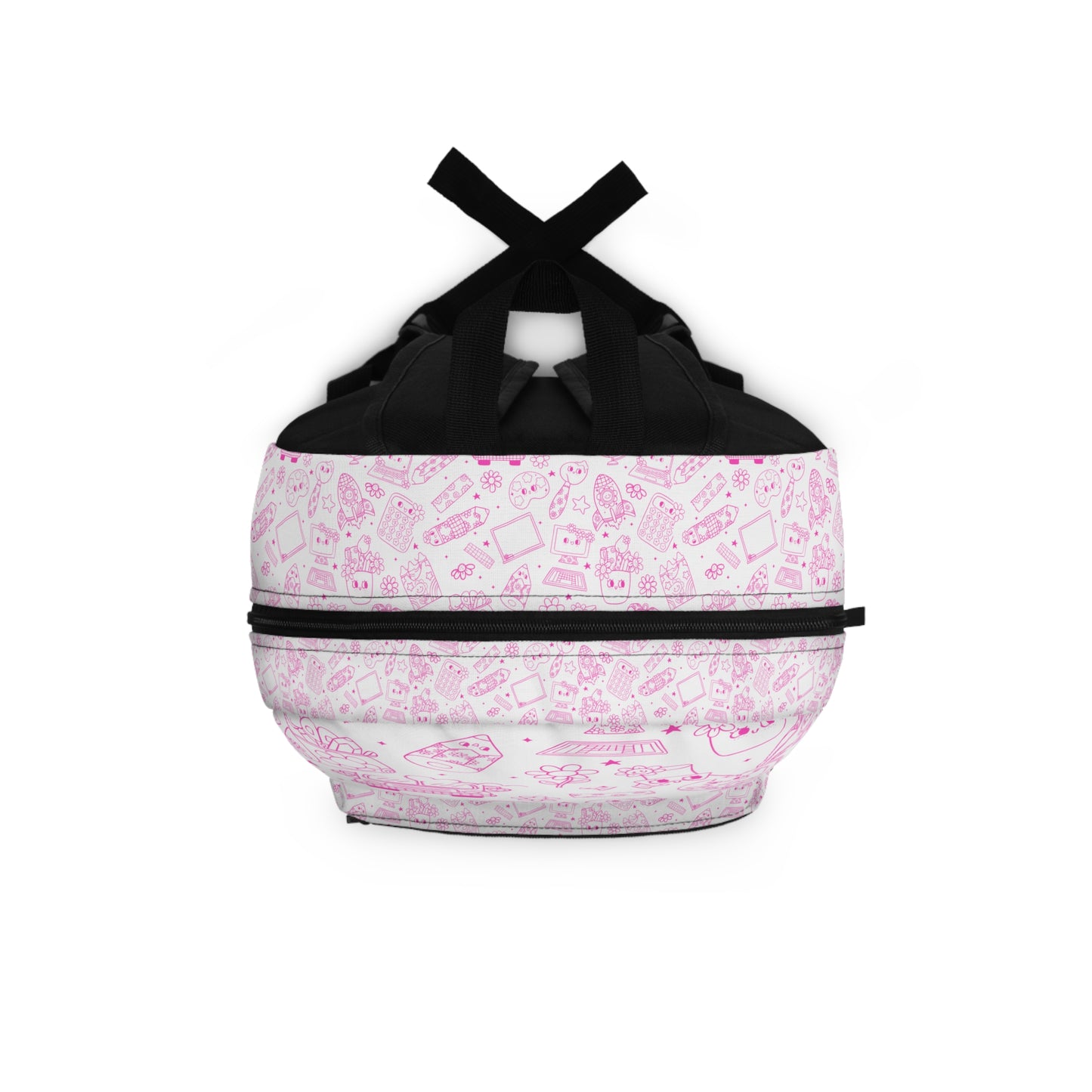 Backpack Cute Pink Graphic Backpack for Kids School Backpack Trendy Book Bag Fun Daypack Unique Gifts for Girls Diaper Bag