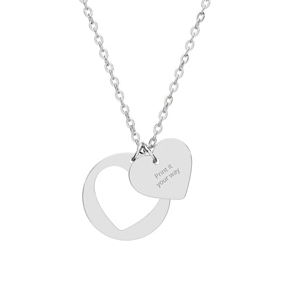 Heart Cutout Necklace