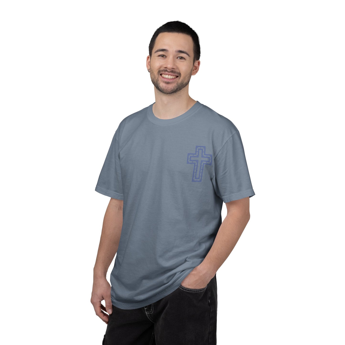 T-Shirt Inspirational Christian T-Shirt Cross & Philippians 4:13 Unisex Apparel Faith Tee Religious Gift Motivational Shirt