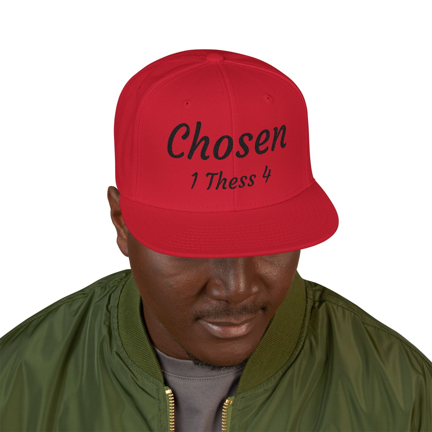 Snapback Cap (Embroidery) Christian Gift Religious Spiritual Cap