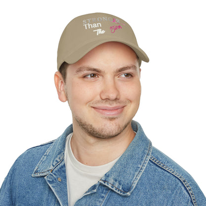 Baseball Cap Empowering Low Profile Pink Ribbon Gear Cancer Survivor Awareness Hat Supportive Gifts Everyday Fashion