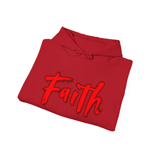 Sweatshirt Faith & Love Heavy Blend Hoodie Unisex Sweatshirt for Inspiration and Comfort Christian Religious Gift