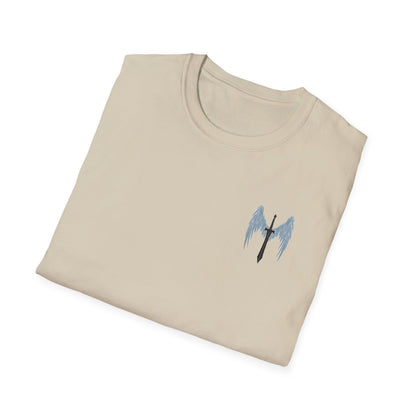 T-Shirt Unisex Softstyle T-Shirt with Inspirational Psalm Design Motivational Tee Christian Apparel Faith-Based Gift Casual Wear