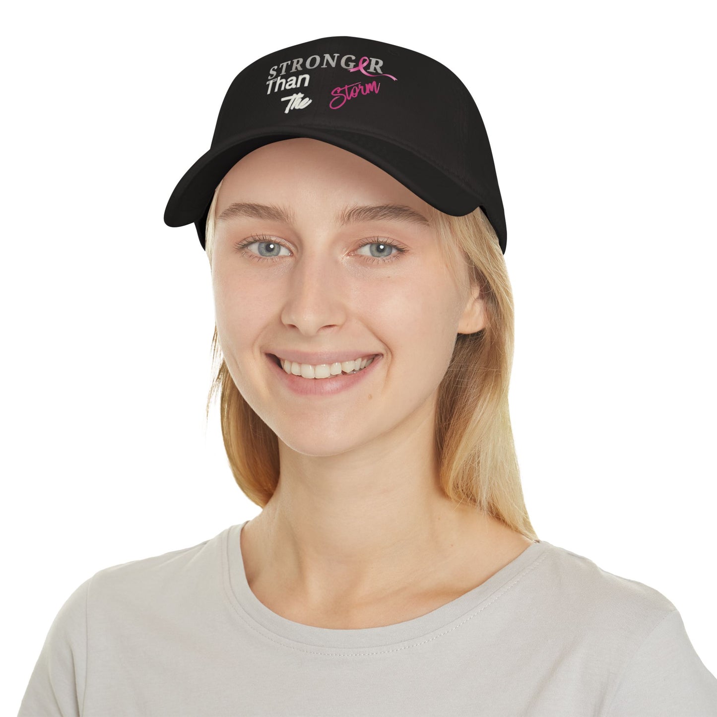 Baseball Cap Empowering Low Profile Pink Ribbon Gear Cancer Survivor Awareness Hat Supportive Gifts Everyday Fashion