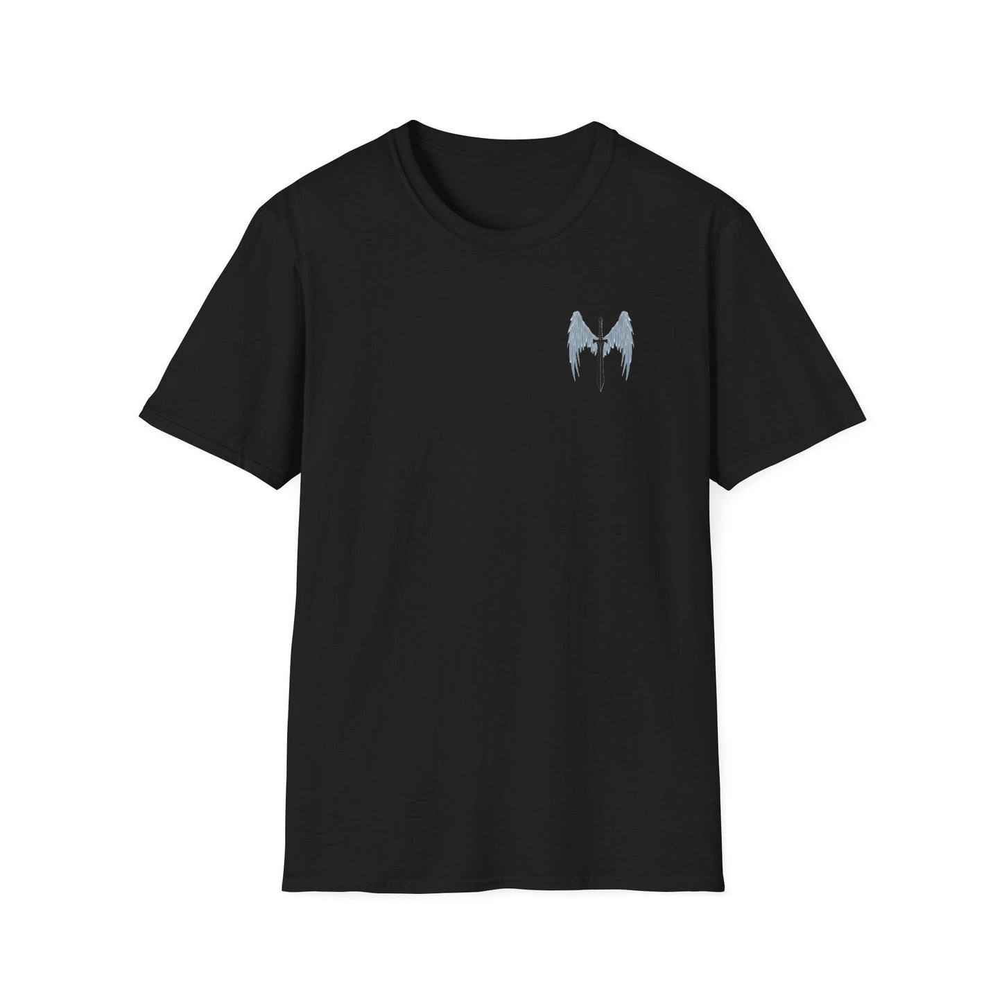 T-Shirt Unisex Softstyle T-Shirt with Inspirational Psalm Design Motivational Tee Christian Apparel Faith-Based Gift Casual Wear