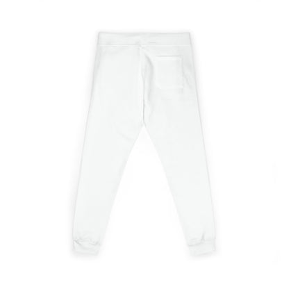 Embroidered Unisex Fleece Sweatpants - Cozy Comfort in Blush Pink