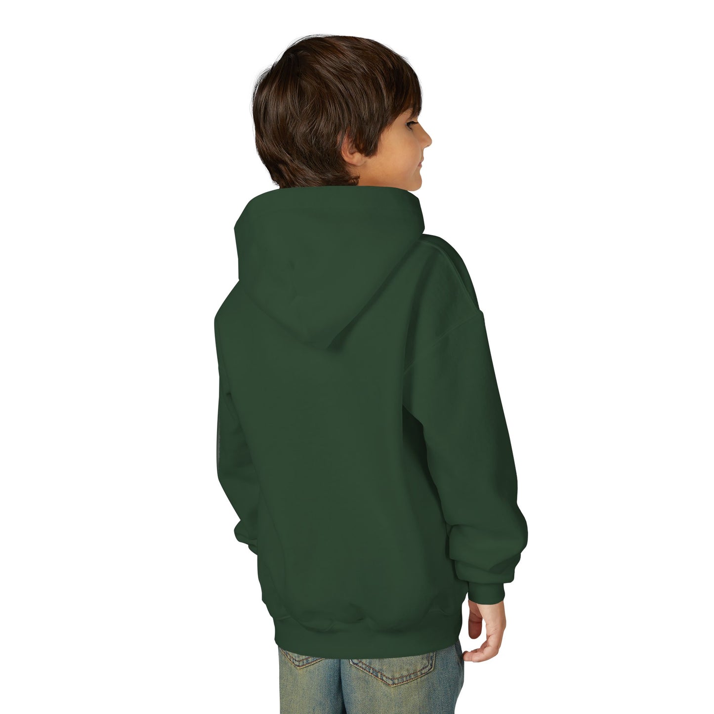 Youth Pumpkin Crew Hoodie — Cute Jack-O’-Lantern Halloween Sweatshirt