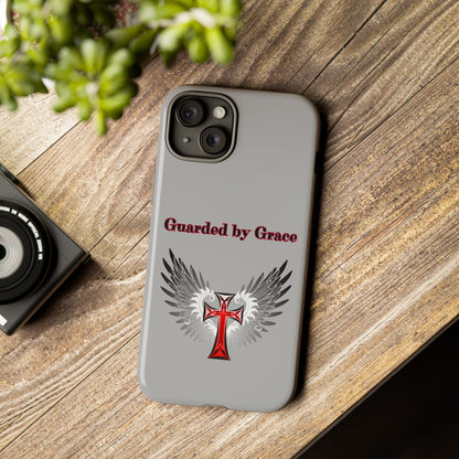 Cell Phone Case with Guardian Angel Design Tough Cases for Protection Spiritual Gifts Unique Accessories Personalized Tech