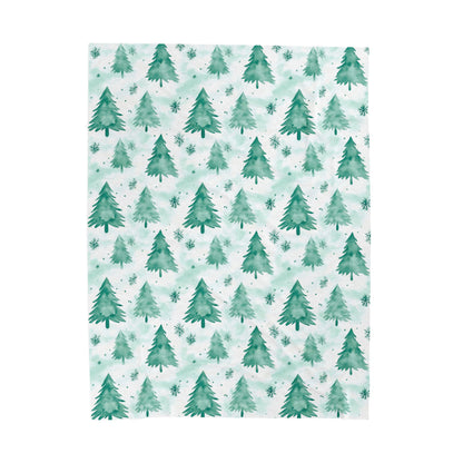 Blanket Cozy Christmas Tree Plush Holiday Decor Winter Warmth Gift for anyone Snuggle Blanket Seasonal Home Accent