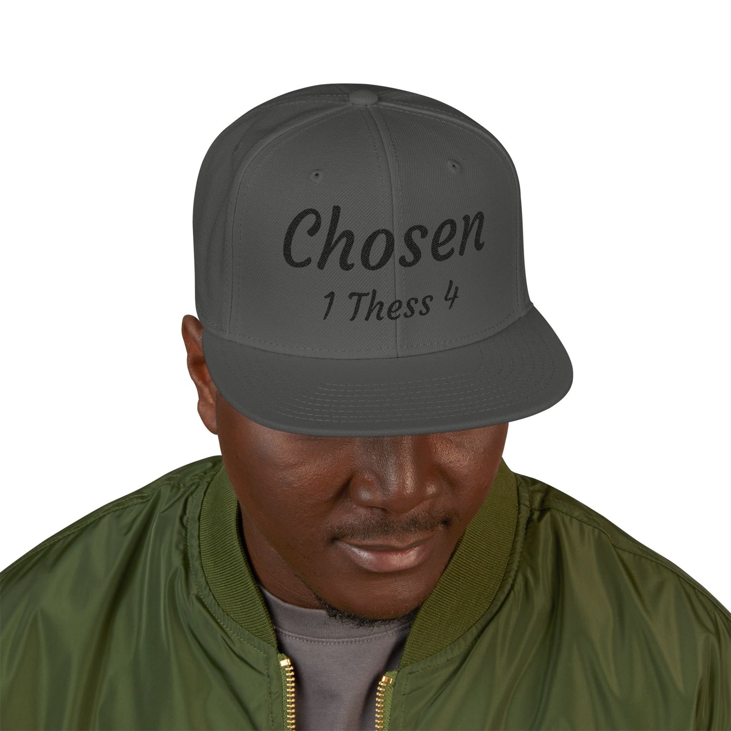 Snapback Cap (Embroidery) Christian Gift Religious Spiritual Cap