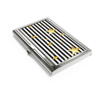Business Card Holder Metal Case Gift Executive Professional Office Desk Accessory Organizer Slim Wallet Design Elegant Boss