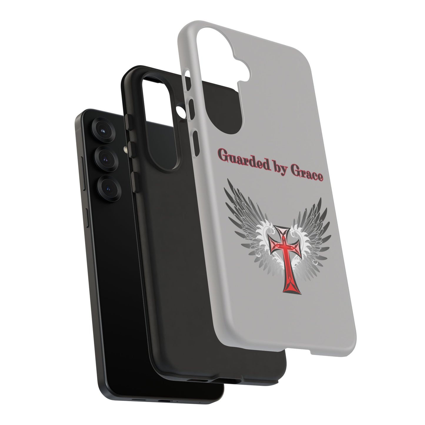 Cell Phone Case with Guardian Angel Design Tough Cases for Protection Spiritual Gifts Unique Accessories Personalized Tech