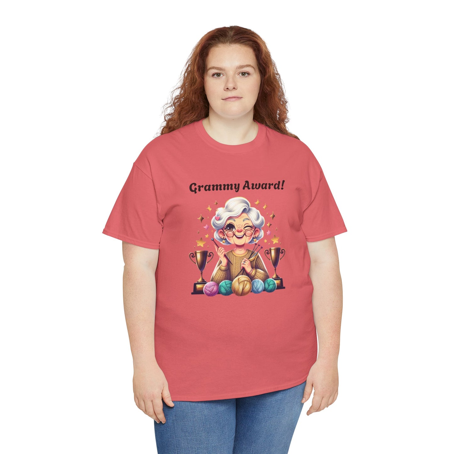 T-Shirt Grammy Award Unisex Heavy Cotton Tee - Celebrate Your Achievements Gift for Grandmothers