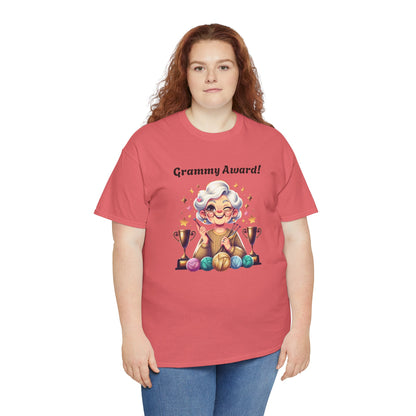 T-Shirt Grammy Award Unisex Heavy Cotton Tee - Celebrate Your Achievements Gift for Grandmothers