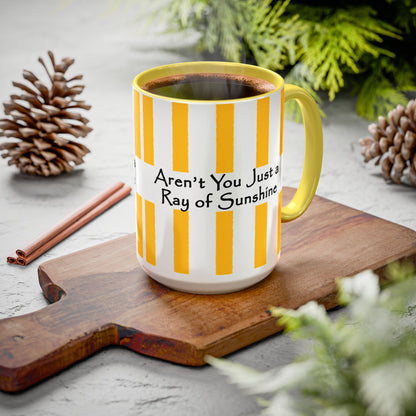 Sarcastic Quote Cup Conversation Starter Humorous Gift Funny Coworker Office Mug Striped Ceramic Coffee Drinkware Microwave Safe Dishwasher
