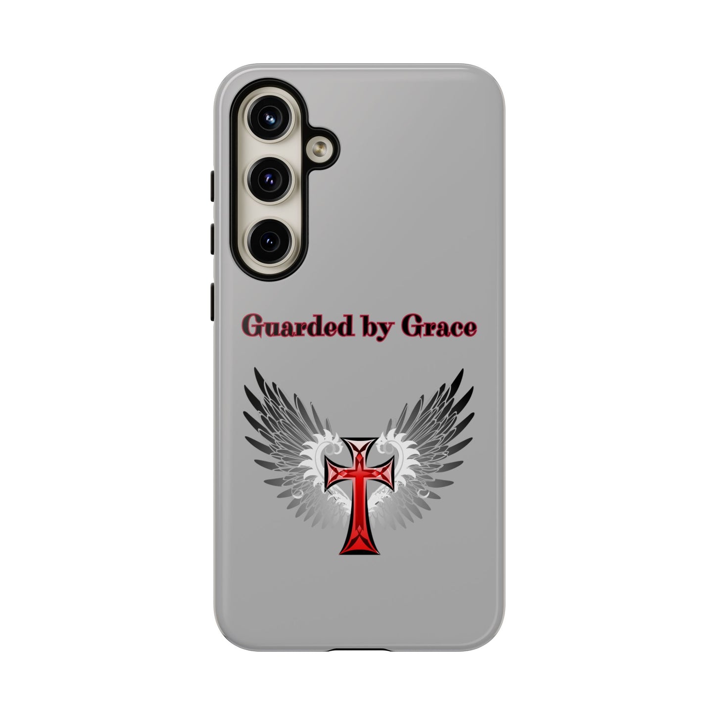 Cell Phone Case with Guardian Angel Design Tough Cases for Protection Spiritual Gifts Unique Accessories Personalized Tech
