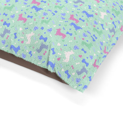 Cozy Dog Bed for Happy Pets | Soft Plush Pet Cushion, Dog Lounge Pillow, Puppy Bed, Pet Accessories, Gift for Dog Lovers