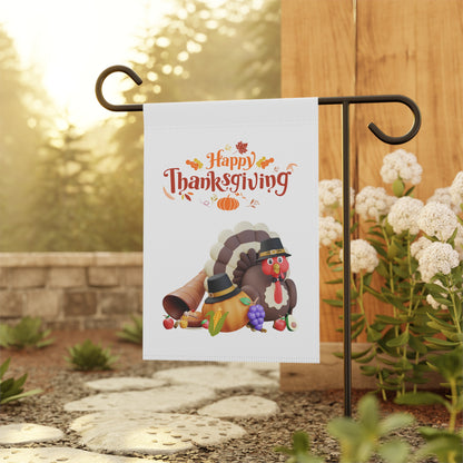 Garden Banner Thanksgiving Fall Decor Outdoor Flag Holiday Greeting Seasonal Decoration