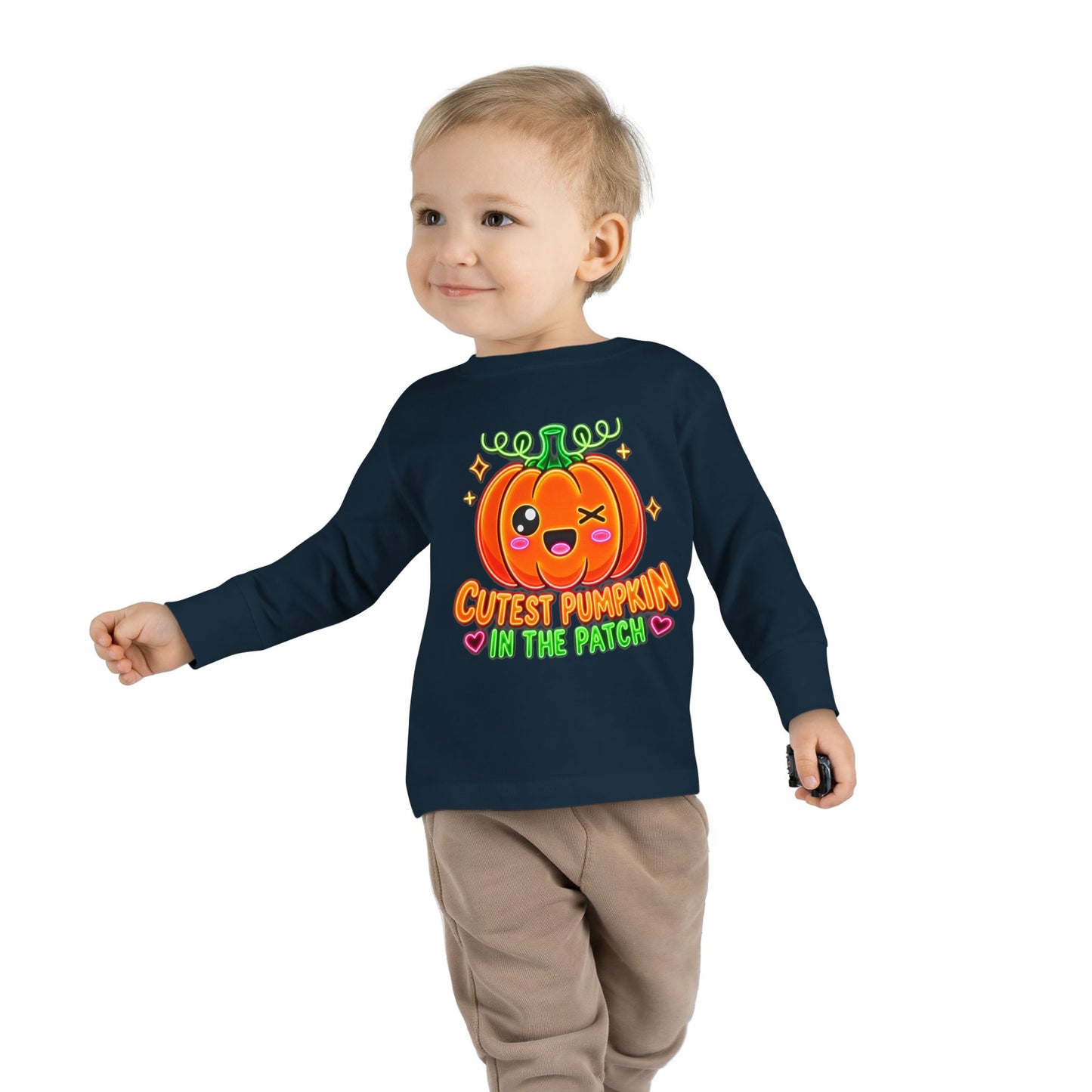 Cutest Pumpkin in the Patch Toddler Long Sleeve Tee