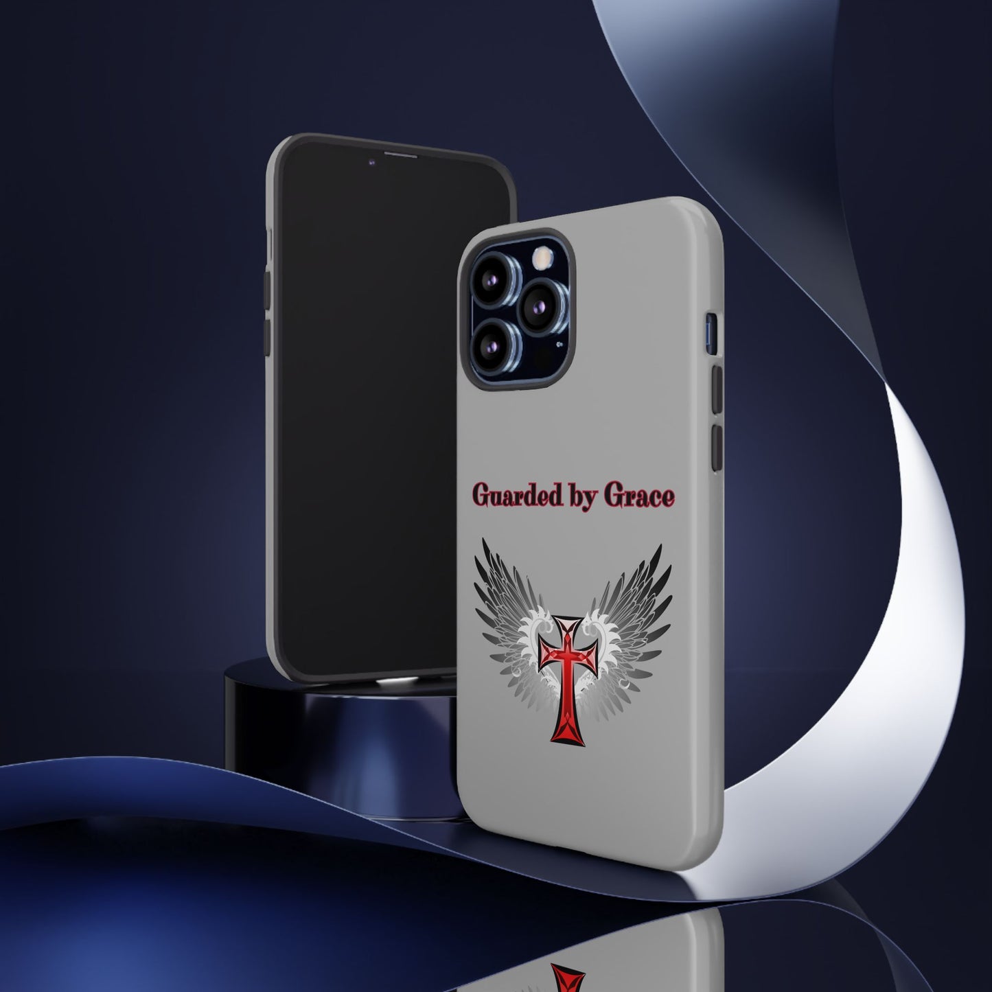 Cell Phone Case with Guardian Angel Design Tough Cases for Protection Spiritual Gifts Unique Accessories Personalized Tech