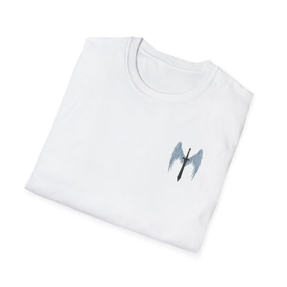 T-Shirt Unisex Softstyle T-Shirt with Inspirational Psalm Design Motivational Tee Christian Apparel Faith-Based Gift Casual Wear