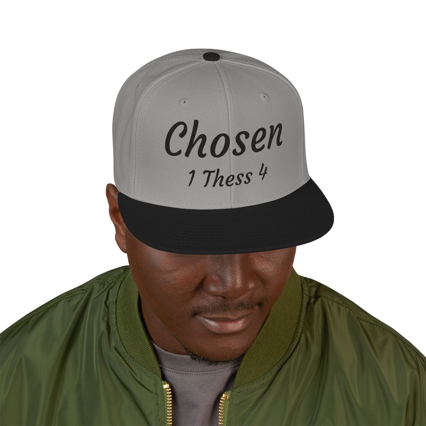 Snapback Cap (Embroidery) Christian Gift Religious Spiritual Cap