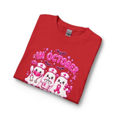 Long Sleeve Shirt — "In October We Wear Pink" Breast Cancer Awareness