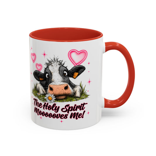 Christian Coffee Mug Holy Spirit Gift Woman Faith Present Pastor Appreciation Church Gift Bible Study Group Item Farmhouse Kitchen Ceramic