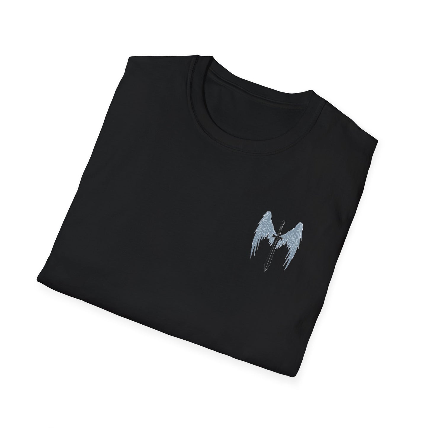 T-Shirt Unisex Softstyle T-Shirt with Inspirational Psalm Design Motivational Tee Christian Apparel Faith-Based Gift Casual Wear