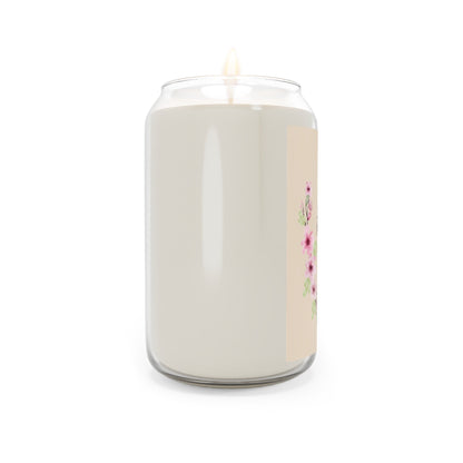 Proverbs 4:23 Floral Soy Candle – 13.75oz Inspirational Scented Candle