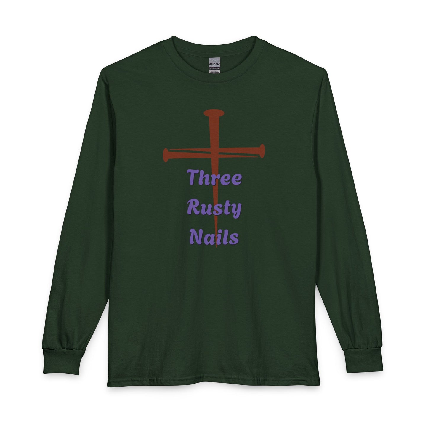 Three Rusty Nails Long Sleeve Tee