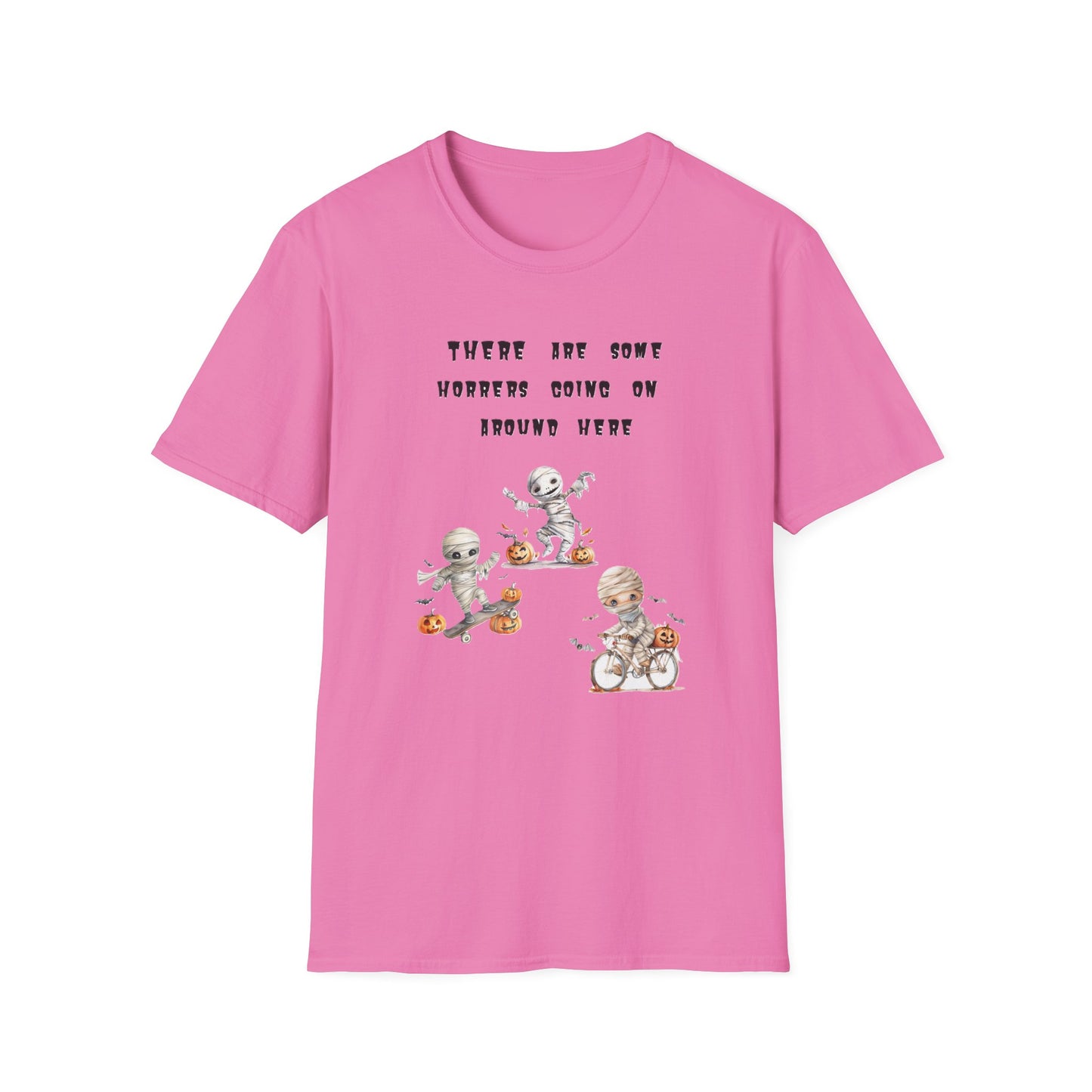 T-Shirt Halloween Graphic T-Shirt Spooky Season Tee Unisex Soft Style Shirt Retro Halloween Gift Fall Fashion Cute Halloween Design