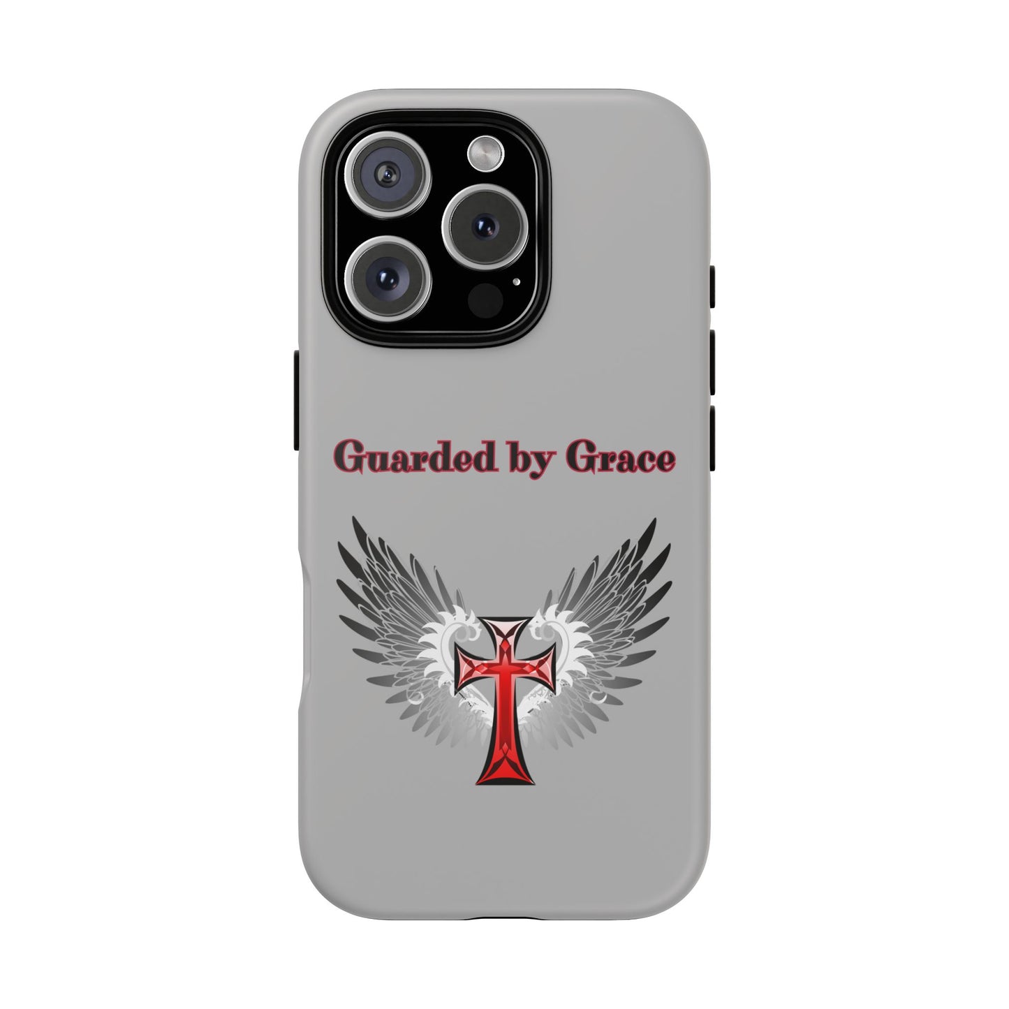 Cell Phone Case with Guardian Angel Design Tough Cases for Protection Spiritual Gifts Unique Accessories Personalized Tech