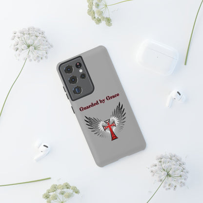Cell Phone Case with Guardian Angel Design Tough Cases for Protection Spiritual Gifts Unique Accessories Personalized Tech