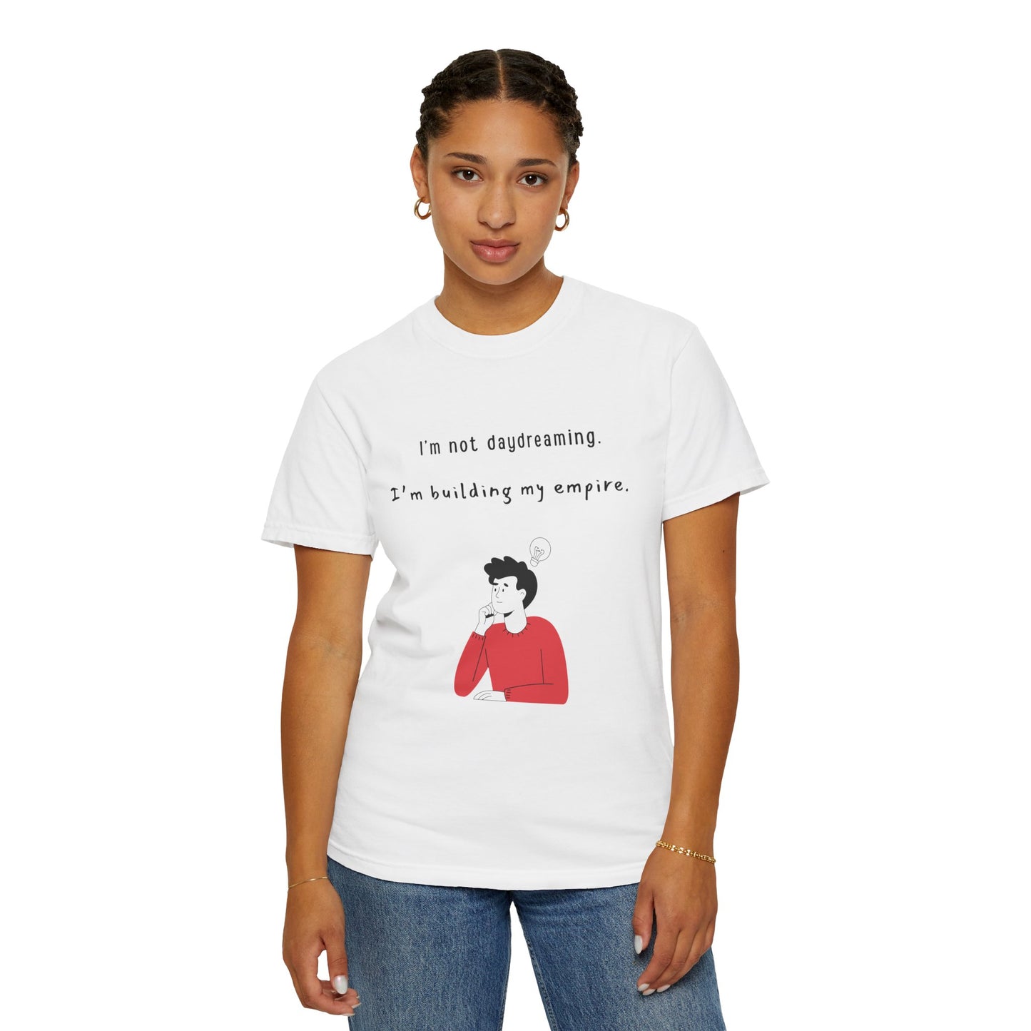 T-Shirt Empowered Entrepreneur T-Shirt Motivational Tee Work from Home Shirt Business Inspiration Apparel Gifts for Entrepreneurs