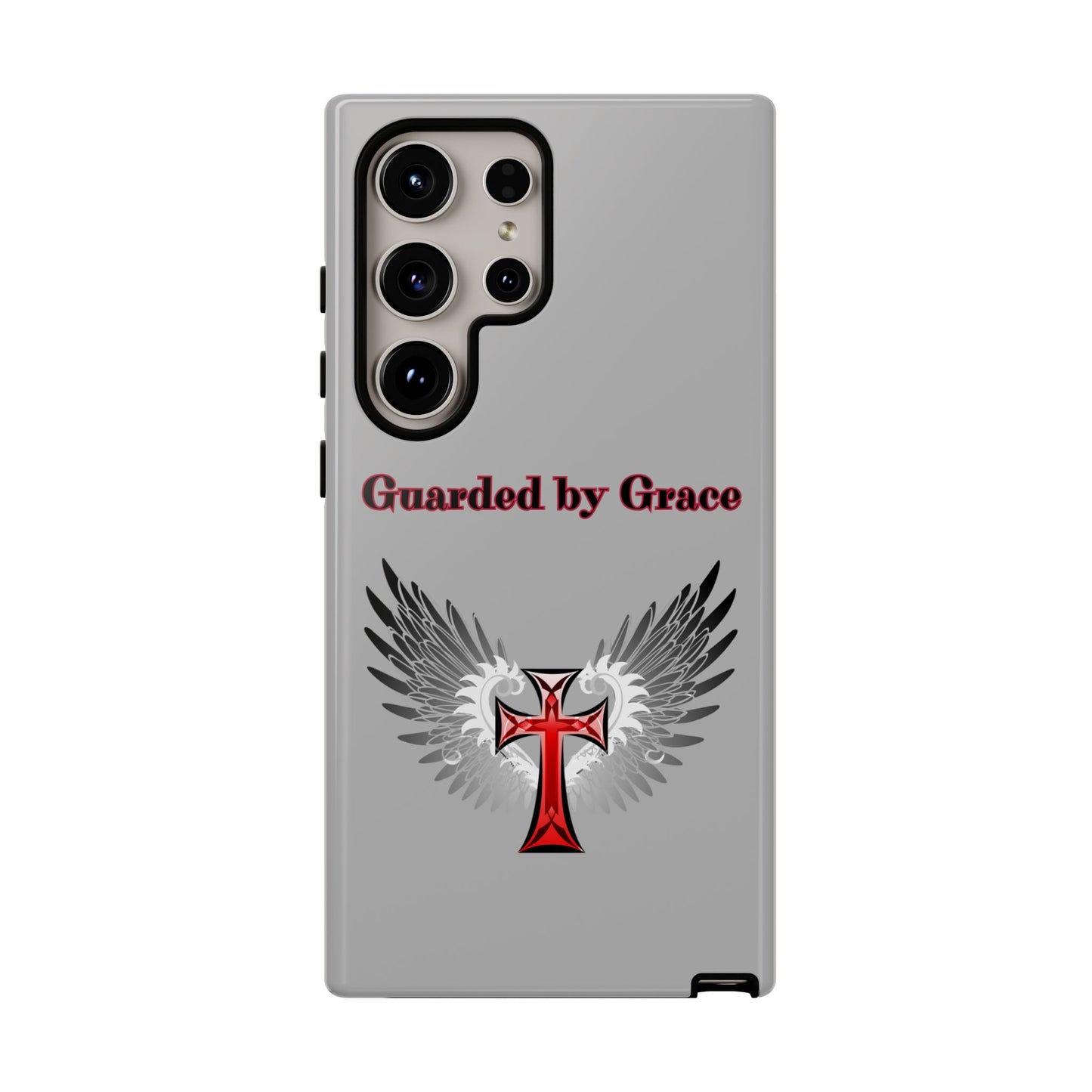 Cell Phone Case with Guardian Angel Design Tough Cases for Protection Spiritual Gifts Unique Accessories Personalized Tech