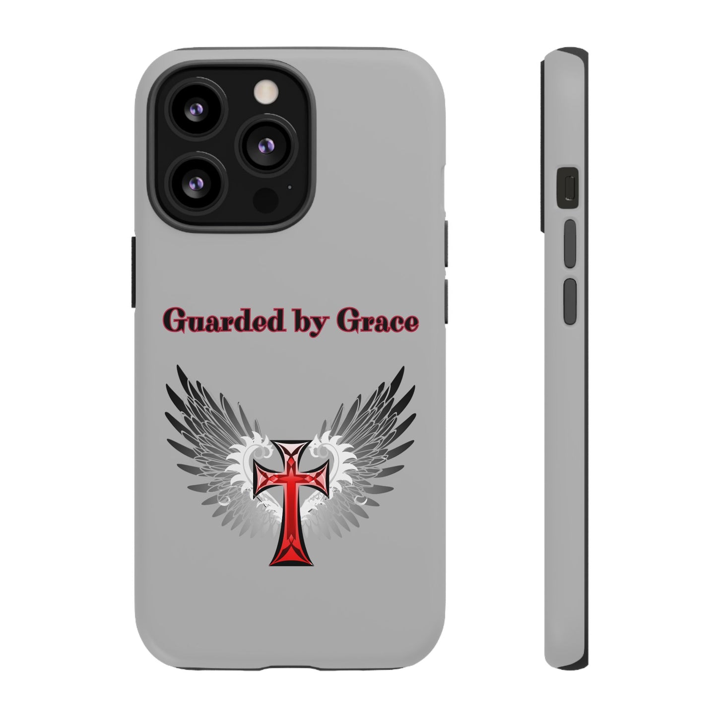 Cell Phone Case with Guardian Angel Design Tough Cases for Protection Spiritual Gifts Unique Accessories Personalized Tech