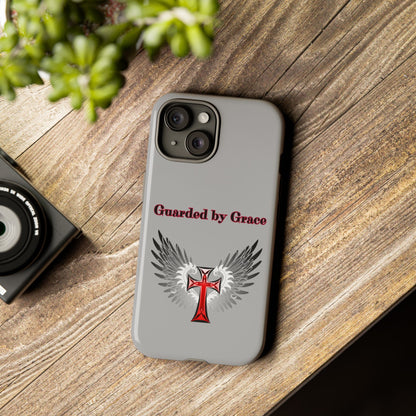 Cell Phone Case with Guardian Angel Design Tough Cases for Protection Spiritual Gifts Unique Accessories Personalized Tech