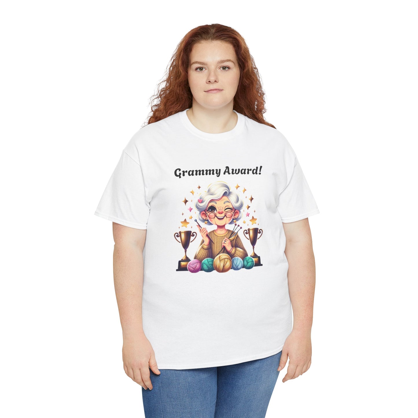 T-Shirt Grammy Award Unisex Heavy Cotton Tee - Celebrate Your Achievements Gift for Grandmothers