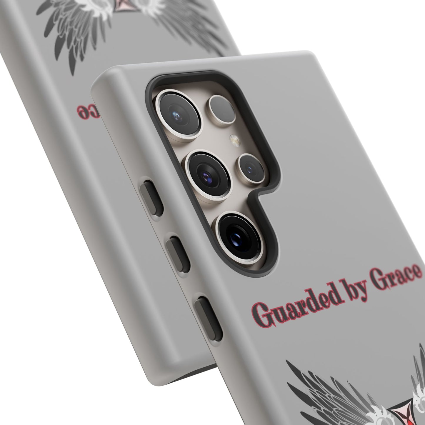 Cell Phone Case with Guardian Angel Design Tough Cases for Protection Spiritual Gifts Unique Accessories Personalized Tech