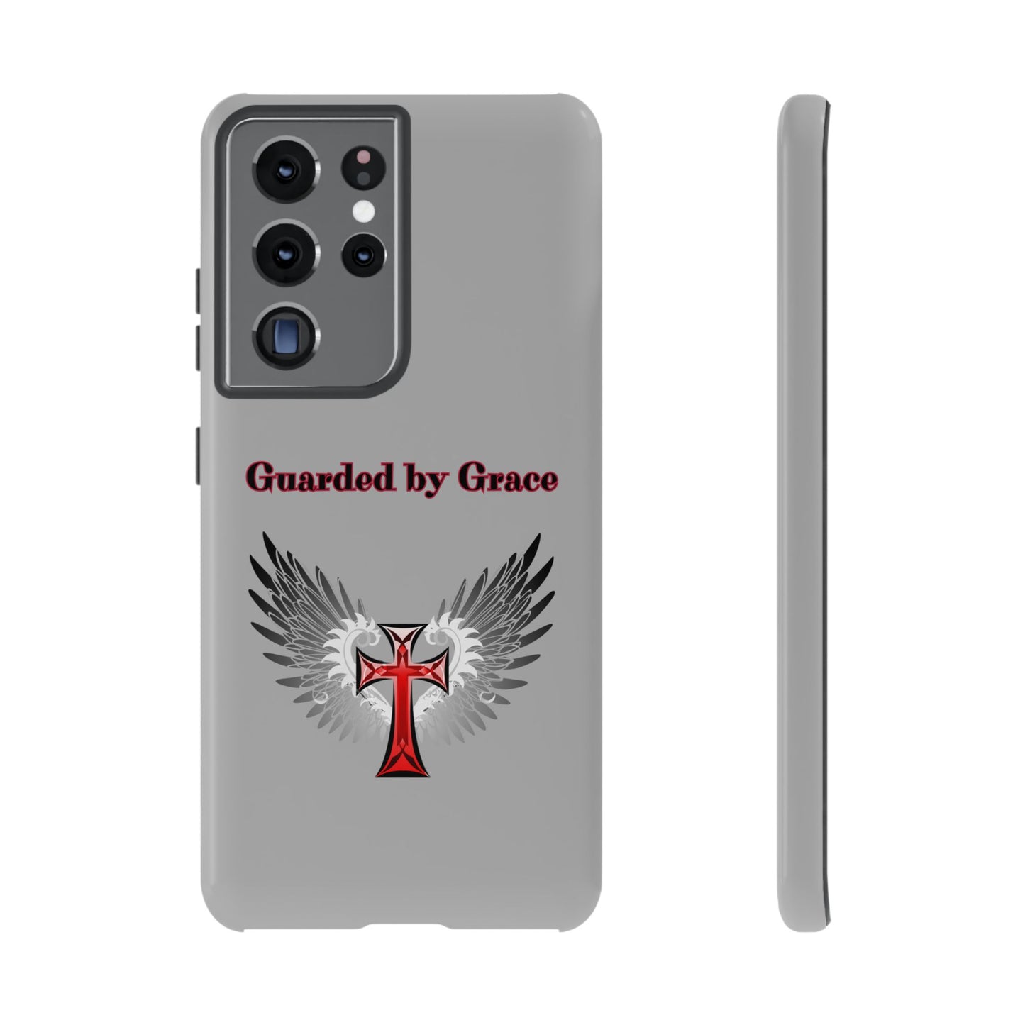 Cell Phone Case with Guardian Angel Design Tough Cases for Protection Spiritual Gifts Unique Accessories Personalized Tech