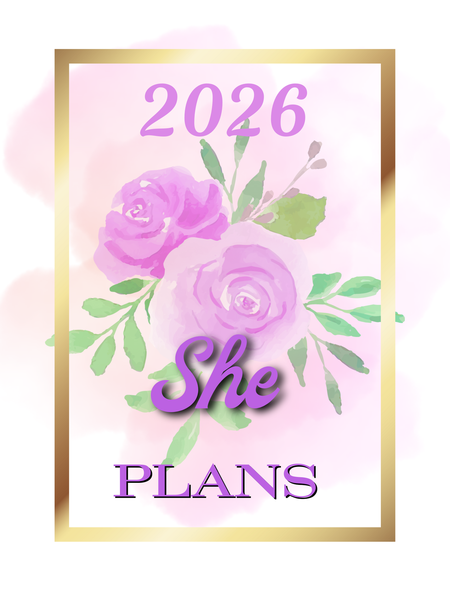 She Plans Monthly Planner for Teachers, Busy Mom's or anyone who likes to plan ahead