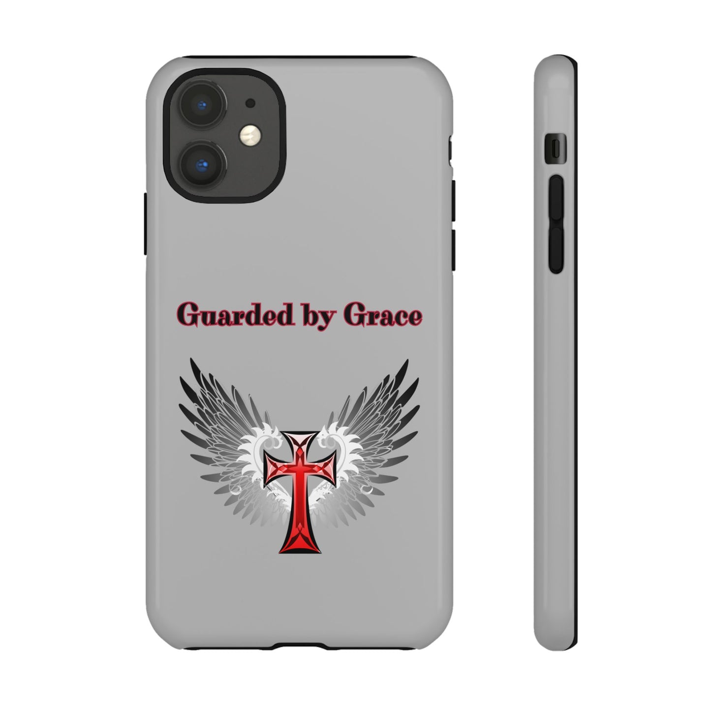 Cell Phone Case with Guardian Angel Design Tough Cases for Protection Spiritual Gifts Unique Accessories Personalized Tech