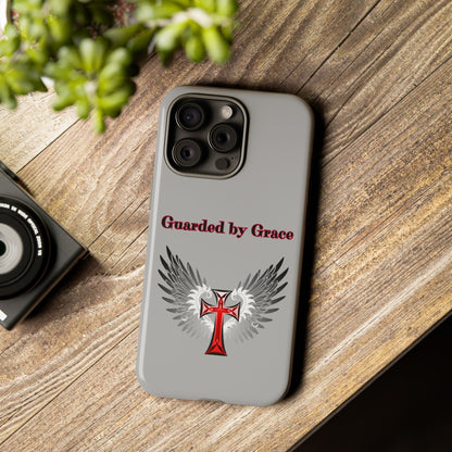 Cell Phone Case with Guardian Angel Design Tough Cases for Protection Spiritual Gifts Unique Accessories Personalized Tech