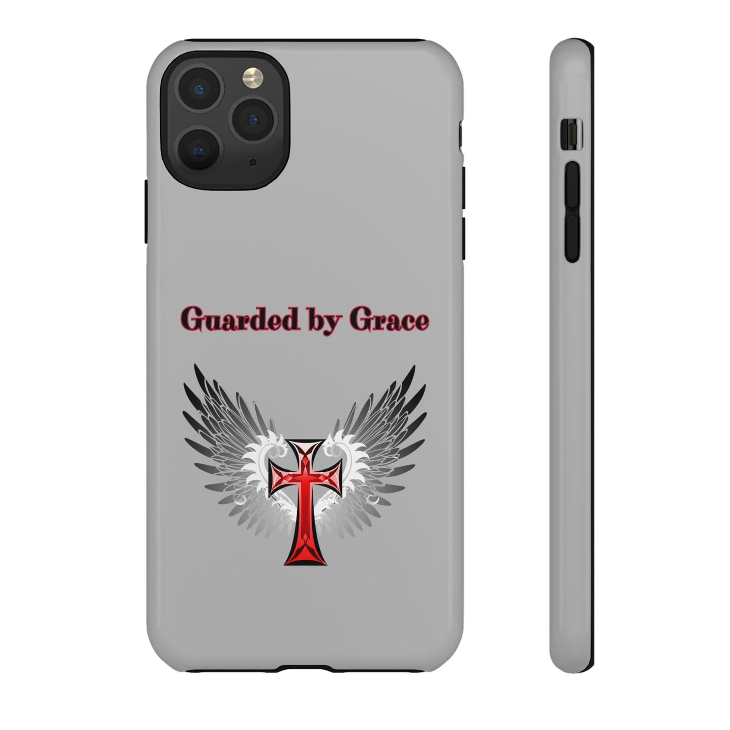 Cell Phone Case with Guardian Angel Design Tough Cases for Protection Spiritual Gifts Unique Accessories Personalized Tech