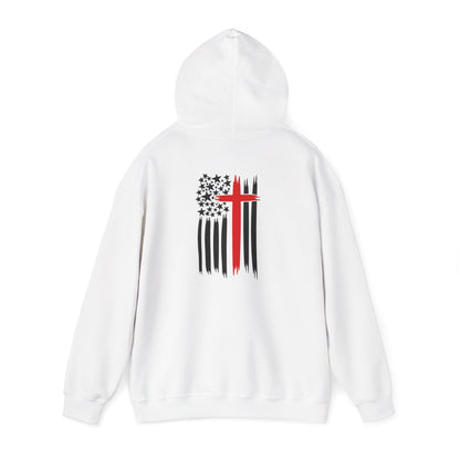 Faith-Inspired Freedom Hoodie, Unisex Sweatshirt for Comfort and Faith, Perfect for Holidays, Gifts, Casual Wear, Spiritual Celebrations