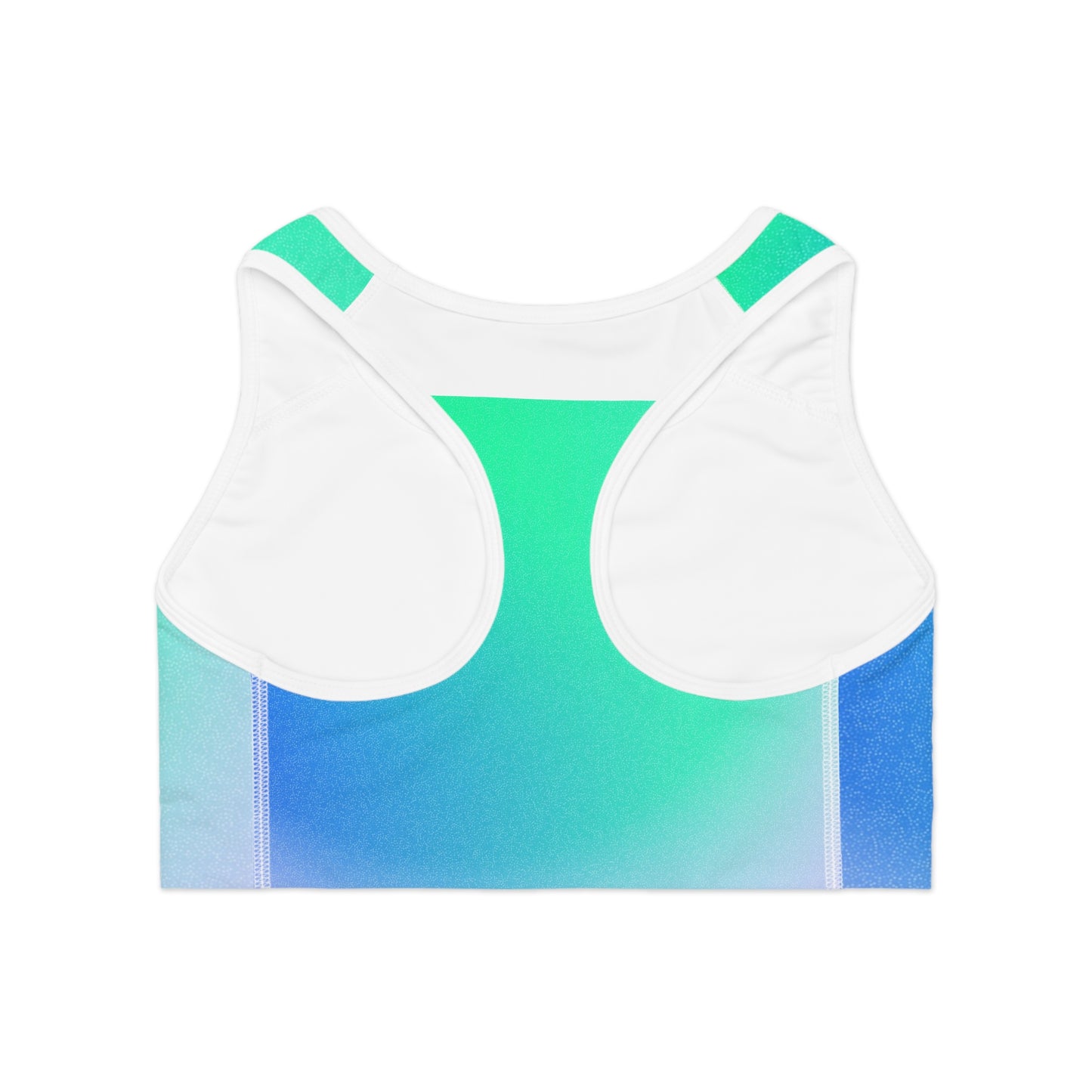 Sports Bra, Workout Top Fitness Apparel Activewear Trendy Athletic Wear Yoga Gear Vibrant Gradient