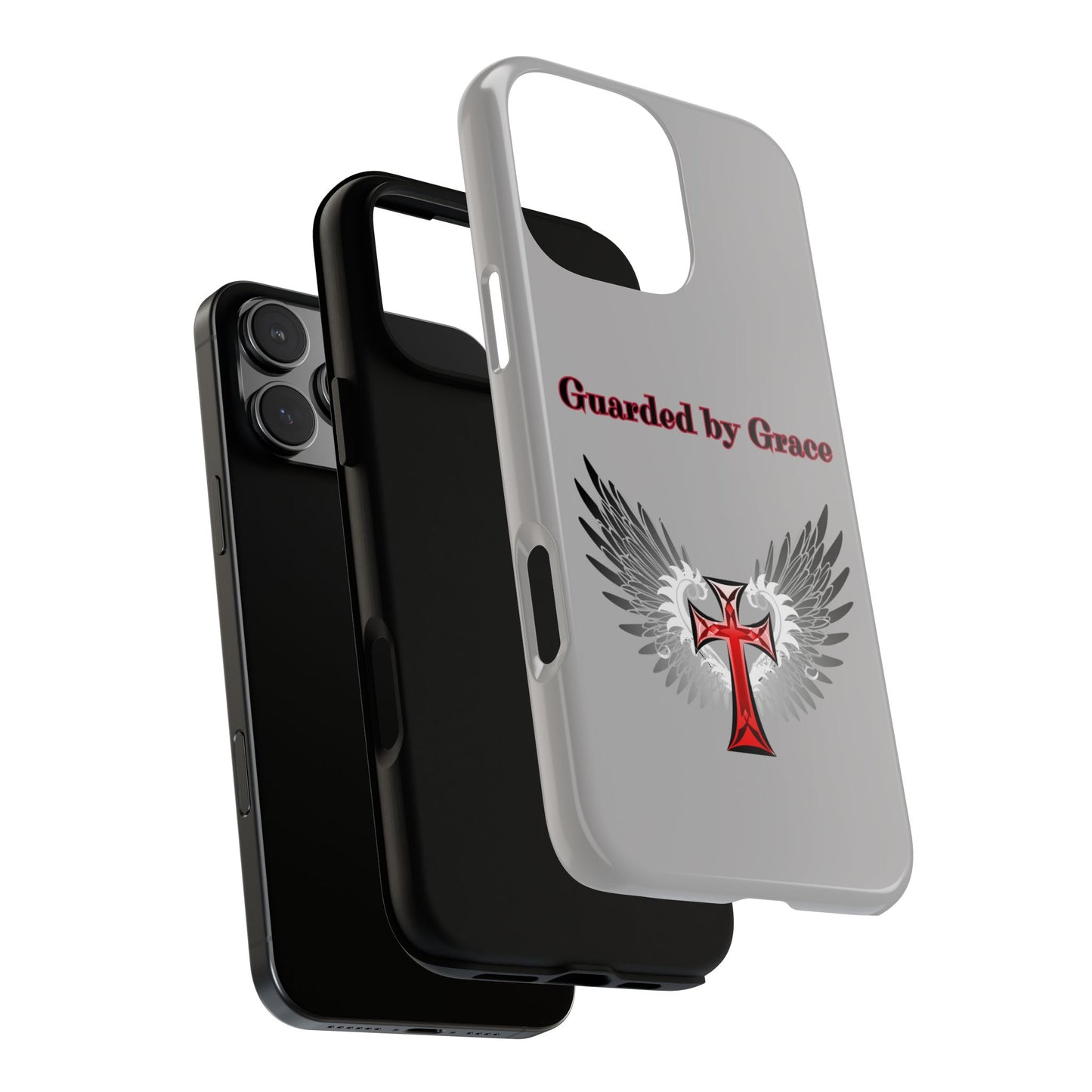 Cell Phone Case with Guardian Angel Design Tough Cases for Protection Spiritual Gifts Unique Accessories Personalized Tech