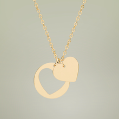Heart Cutout Necklace