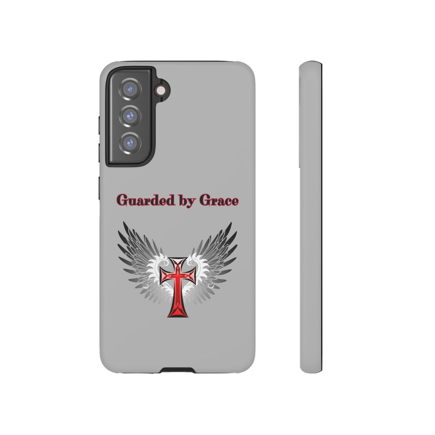 Cell Phone Case with Guardian Angel Design Tough Cases for Protection Spiritual Gifts Unique Accessories Personalized Tech